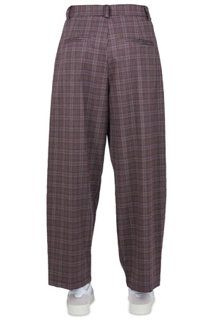LA FEMME BLANCHE La Femme Blanche - Pantalone - 461751 - Fantasia Marrone da donna