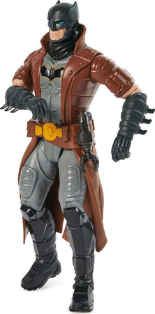 Dc-comics,-action-figure-batman-armatura-marrone,-supereroe-giocattolo-in-scala,-personaggio-mondo-batman-alto-30-cm,-supereroe-con-11-punti-di-articolazione,-giochi-per-bambini-e-bambine,-3+-anni