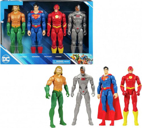DC-Super-Eroi-Pack-4-personaggi-30cm-Dc-Comics