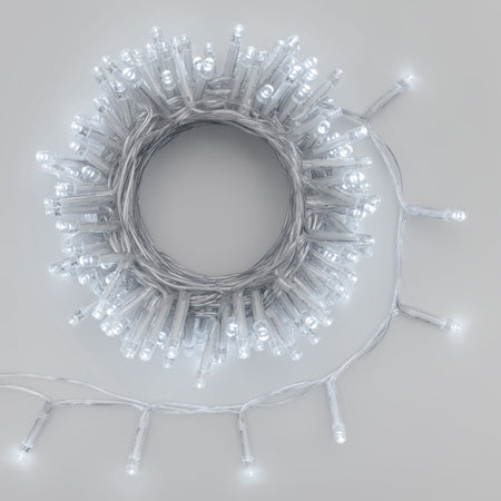 Luci di natale catena luminosa a batteria led 5 mm con telecomando per esterno