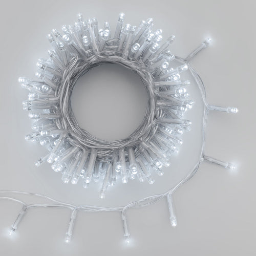 Luci di natale catena luminosa a batteria led 5 mm con telecomando per esterno