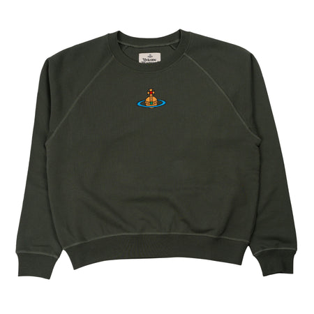 Vivienne Westwood Raglan Sweatshirt in Green da donna