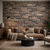 CAPPOTTO esterno - interno isolante in STYROFOAM 3D spess.2cm (120x50cm) con resine e malta London Brick