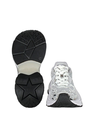 ASH Ash - Sneakers - 450989 - Bianco/Argento da donna