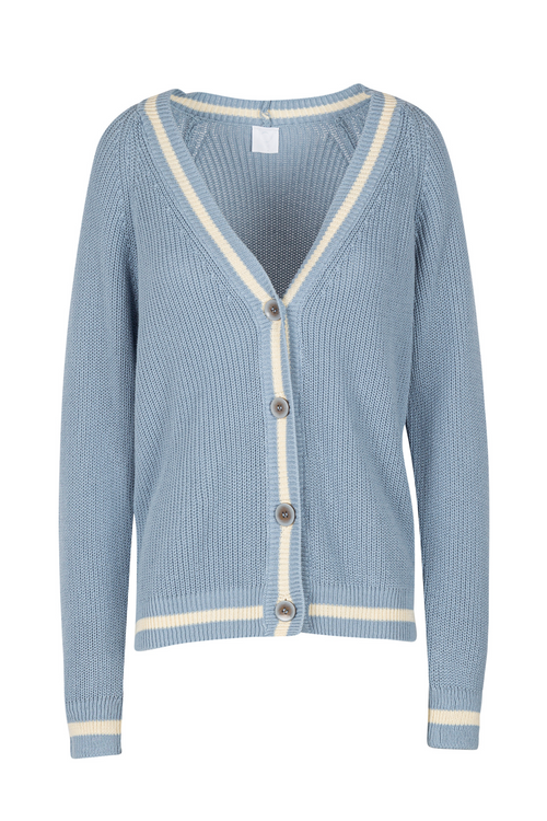 LA FEMME BLANCHE La Femme Blanche - Cardigan - 451434 - Azzurro da donna