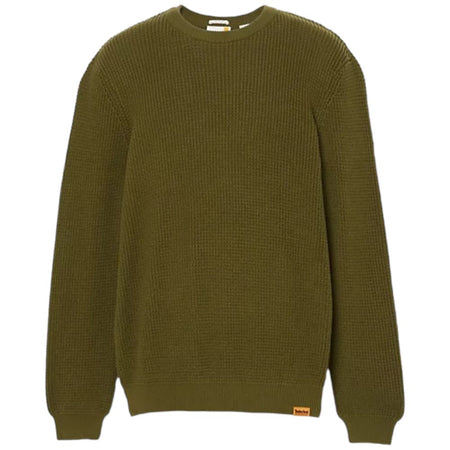 Timberland maglione verde oliva TB 0A6GX5302 Maglieria Timberland