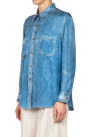 JUCCA Jucca - Camicia - 451170 - Denim da donna