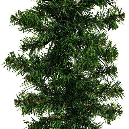 Festone natalizio con 50 led ghirlanda in PVC di Altissima qualità 270 cm