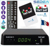 Decoder SEDEA TNT SAT F-9300HD con Smart Card Ufficiale TV Francese TNT HD