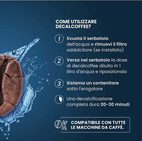 Decalcificante DECALCOFFE Per Macchina da Caffe