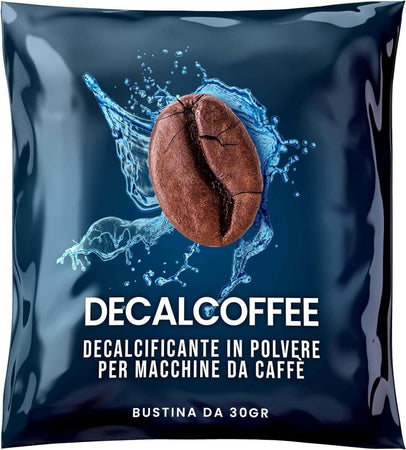 Decalcificante in Polvere per Macchine da Caffè - 10 Bustine da 30 gr di decalcificante biodegradabile