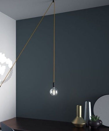Decentratore gancio a V da soffitto o parete nero per cavo elettrico tessile Illuminazione/Illuminazione per interni/Lampadari lampade a sospensione e plafoniere/Componenti per lampadari/Decentratori per lampadari Led Mall Home - Napoli, Commerciovirtuoso.it