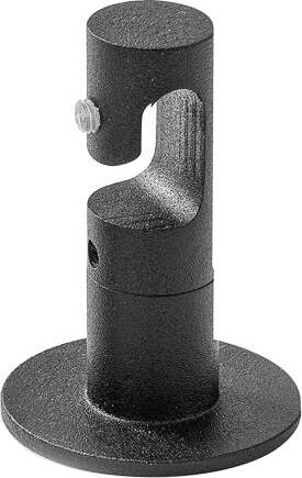 Decentratore-Per-Serie-Flash-Flip-Flute-In-Metallo-Nero-Satinato-49Cm