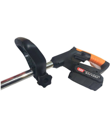 Decespugliatore Elettrico 2 Batteria Litio 24 V Tagliaerba Tagliabordi 8421