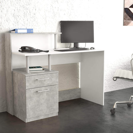 DECIO---scrivania-moderna-con-cassetto-120x75/91x55-h-Cemento-Milani-Home