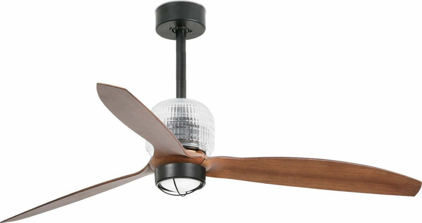 DECO FAN M LED Ventilatore da soffitto nero/legno con motore DC Fai da te/Prodotti per la costruzione/Riscaldamento e raffreddamento/Sistemi mobili di climatizzazione/Ventilatori/Ventilatori da soffitto Led Mall Home - Napoli, Commerciovirtuoso.it