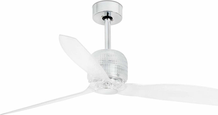 DECO FAN M Ventilatore da soffitto cromo con motore Dc SMART Fai da te/Prodotti per la costruzione/Riscaldamento e raffreddamento/Sistemi mobili di climatizzazione/Ventilatori/Ventilatori da soffitto Led Mall Home - Napoli, Commerciovirtuoso.it