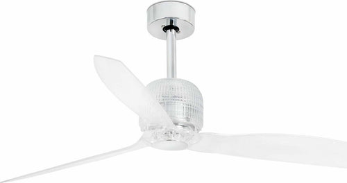 DECO FAN M Ventilatore da soffitto cromo con motore DC Fai da te/Prodotti per la costruzione/Riscaldamento e raffreddamento/Sistemi mobili di climatizzazione/Ventilatori/Ventilatori da soffitto Led Mall Home - Napoli, Commerciovirtuoso.it