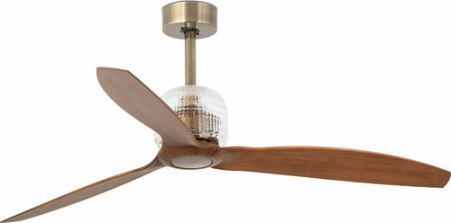 DECO FAN M Ventilatore da soffitto oro/legno con motore DC Fai da te/Prodotti per la costruzione/Riscaldamento e raffreddamento/Sistemi mobili di climatizzazione/Ventilatori/Ventilatori da soffitto Led Mall Home - Napoli, Commerciovirtuoso.it