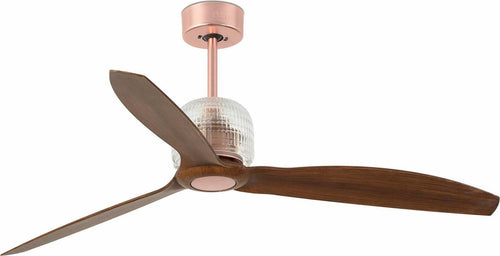 DECO FAN M Ventilatore da soffitto rame/legno con motore DC Fai da te/Prodotti per la costruzione/Riscaldamento e raffreddamento/Sistemi mobili di climatizzazione/Ventilatori/Ventilatori da soffitto Led Mall Home - Napoli, Commerciovirtuoso.it