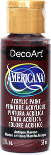 DecoArt-Americana-Acrilico-Multiuso-Vernice,-Antico-Maroon