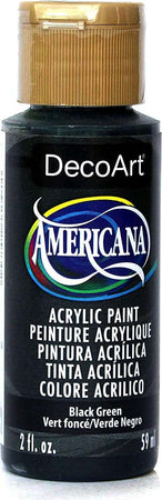 DecoArt-Americana-Vernice-acrilica-Multiuso,-59ml,-Nero-Verde