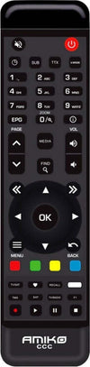 Decoder-Amiko-9265+-Combo-4K-UHD-S2+T2/C-H.265-Slot-Common-Interface