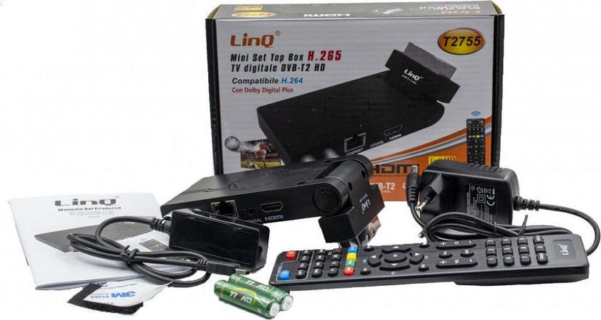 Decoder Digitale Terrestre Dvb-t2 Scart Con Hdmi Full Hd Con Codec H.265 T2755 Elettronica/Home Cinema TV e video/Dispositivi per lo Streaming/Client Streaming Trade Shop italia - Napoli, Commerciovirtuoso.it