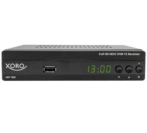 Decoder-Digitale-Terrestre-XORO-HRT-7622-NP-DVB-T2-Hevc-10-bit