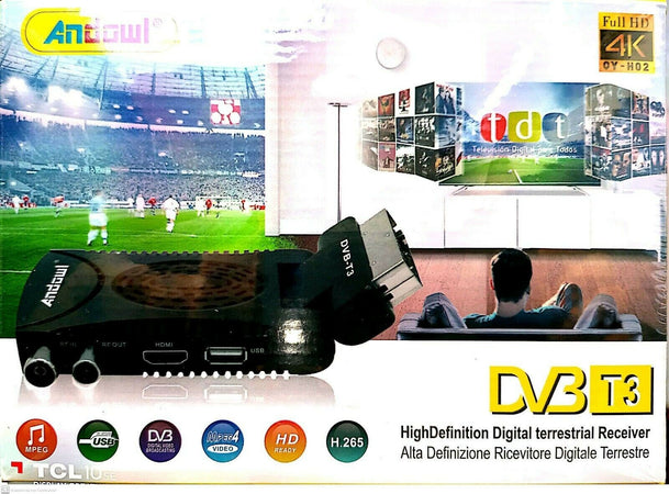 Decoder Mini Digitale Terrestre DVB T2/T3 Scart 180 USB HDMI HD333 Elettronica/Home Cinema TV e video/Ricevitori TV/Ricevitori digitale terrestre Zencoccostore - Formia, Commerciovirtuoso.it