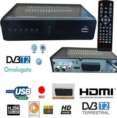 Decoder-Ricevitore-Digitale-Terrestre-Dvb-t-Tv-Scart-Hdmi-Antenna-1080p-Reg-Pvr