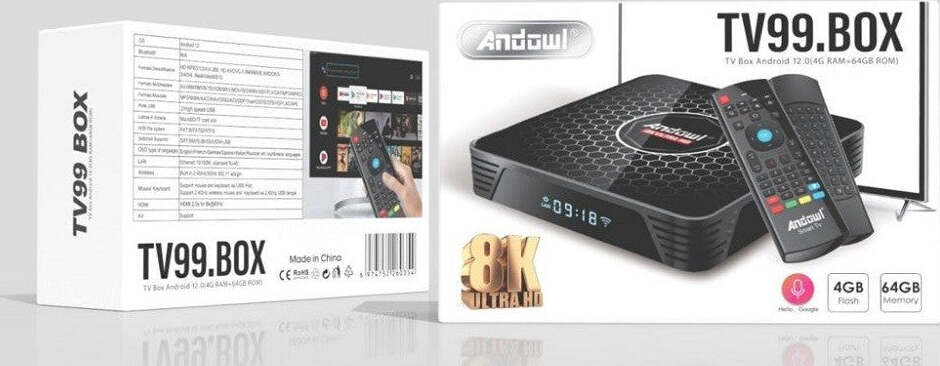 Decoder Tv Box Android 12 Smart Tv 99 4gb Ram 64 Gb Rom Ultra Hd 8k Media Player Elettronica/Home Cinema TV e video/Dispositivi per lo Streaming/Client Streaming Trade Shop italia - Napoli, Commerciovirtuoso.it
