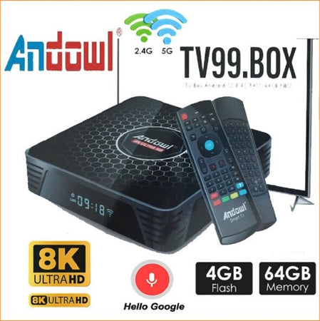 Decoder Tv Box Android 12 Smart Tv 99 4gb Ram 64 Gb Rom Ultra Hd 8k Media Player Elettronica/Home Cinema TV e video/Dispositivi per lo Streaming/Client Streaming Trade Shop italia - Napoli, Commerciovirtuoso.it