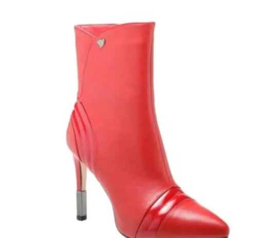 Decolette Braccialini - Rosso / 38 - decolleté e slingback