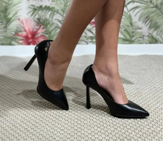Decolette Donna BRACCIALINI f15-black Calzature - decolleté e slingback