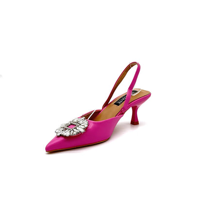 Hannah - Dècolletè Slingback con applicazione Gioiello
