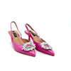 Hannah - Dècolletè Slingback con applicazione Gioiello