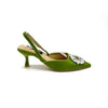 Hannah - Dècolletè Slingback con applicazione Gioiello