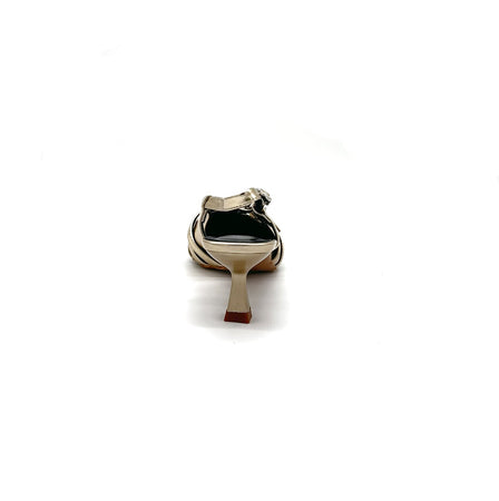 Jaclyn - Dècolletè Slingback con stringhe