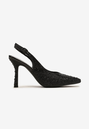 Karen - Dècolletè con glitter e tacco a spillo