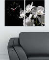 DECORATIVE CANVAS WALL CLOCK (2 PIECES) 228CLA2648 Casa e cucina/Decorazioni per interni/Arte/Poster e stampe Scontolo.net - Potenza, Commerciovirtuoso.it