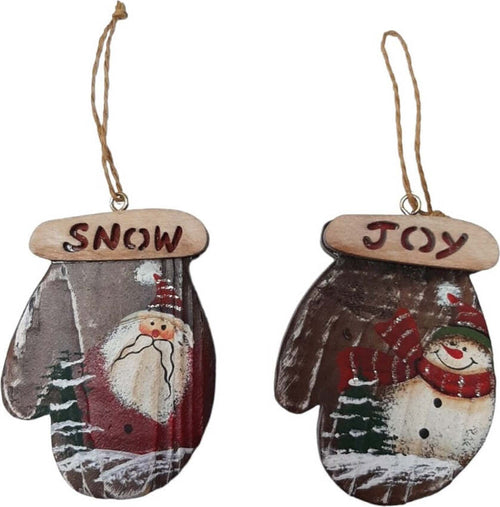 Decorazione-di-natale-Guanto-in-legno-Dipinto-Ciao-Srl