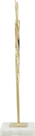 Decorazione Glam Daisy Cm 24X10X37,5 Casa e cucina/Decorazioni per interni/Arte/Sculture/Statue Led Mall Home - Napoli, Commerciovirtuoso.it