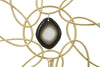 Decorazione Glam Daisy Cm 24X10X37,5 Casa e cucina/Decorazioni per interni/Arte/Sculture/Statue Led Mall Home - Napoli, Commerciovirtuoso.it
