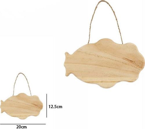 Decorazione In Legno Decoupage 20 X 12.5cm Da Appendere Con Corda Insegna 74209a Casa, arredamento e bricolage > Decorazione della casa Trade Shop italia - Napoli, Commerciovirtuoso.it