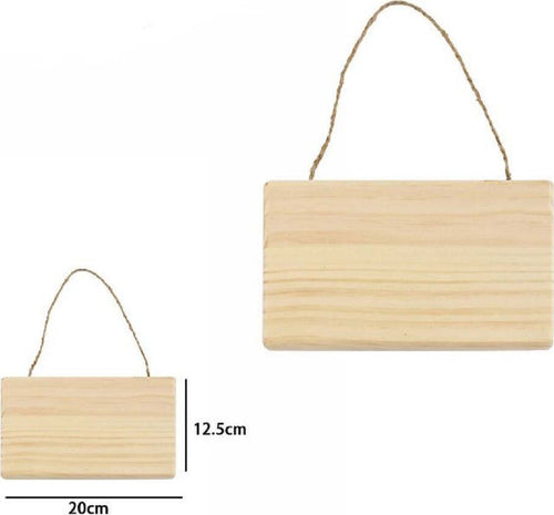 Decorazione In Legno Rettangolare Appendere Con Corda Insegna 20x12.5 Cm 74203a Casa, arredamento e bricolage > Decorazione della casa Trade Shop italia - Napoli, Commerciovirtuoso.it