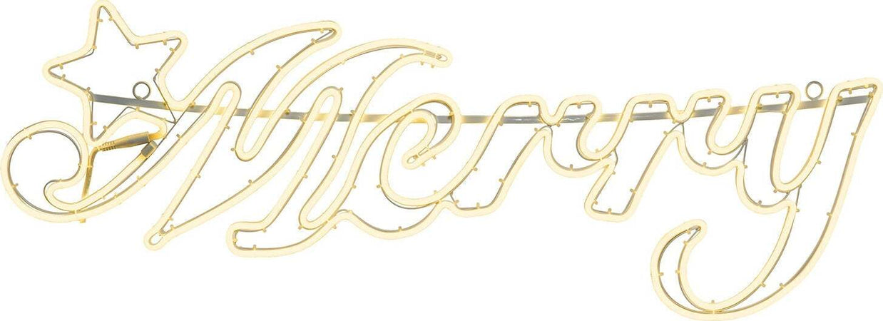 Decorazione luminosa a led scritta Merry Christmas luce di natale effetto neon da esterno Casa e cucina/Decorazioni per interni/Addobbi e decorazioni per ricorrenze/Decorazioni natalizie/Luci natalizie/Catene luminose per esterni MagiediNatale.it - Altamura, Commerciovirtuoso.it