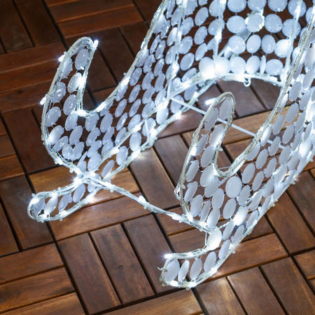 Decorazione luminosa slitta natale cristalli 120 led esterno addobbi natalizi Casa e cucina/Decorazioni per interni/Addobbi e decorazioni per ricorrenze/Decorazioni natalizie/Oggettistica MagiediNatale.it - Altamura, Commerciovirtuoso.it