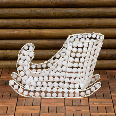 Decorazione luminosa slitta natale cristalli 120 led esterno addobbi natalizi Casa e cucina/Decorazioni per interni/Addobbi e decorazioni per ricorrenze/Decorazioni natalizie/Oggettistica MagiediNatale.it - Altamura, Commerciovirtuoso.it