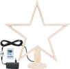 Decorazione luminosa stella natale 55 cm con base strip led multicolor per addobbi natalizi Casa e cucina/Decorazioni per interni/Addobbi e decorazioni per ricorrenze/Decorazioni natalizie/Luci natalizie/Catene luminose per esterni MagiediNatale.it - Altamura, Commerciovirtuoso.it